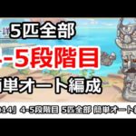 【プリコネ】クラバト4-5段階目 簡単オート編成まとめ【プリンセスコネクト！】