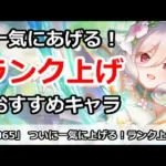 【プリコネ】ついに一気にあげる！ランク上げおすすめキャラ決定！【プリンセスコネクト！】