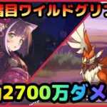 【プリコネR】５段階目ワイルドグリフォン魔法手動2700万ダメージ【7月クランバトル】【Princess Connect! Re:Dive】