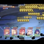 【プリコネR】プリレイ編成でEX4ボスに1.21億ダメージ【プリレイ】