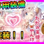 【プリコネR】ヨリエル！とアカリエル！専用装備どんな感じ？【ヨリ(エンジェル)】【アカリ(エンジェル)】