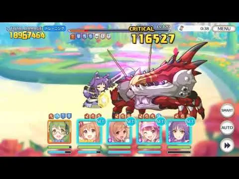 プリコネR　06 2022クランバトル　3段階目　54s　カルキノス　[5-5]