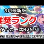 【プリコネ】推奨ランク解説 9月最新版！アタッカーはR25推奨？【プリンセスコネクト！】