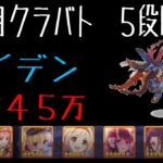 【プリコネR】５段階目　ライデン　３９４５万（９月クランバトル）