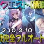 【プリコネR】2024年4月最新版　深域クエスト闇属性1-10、2-10、3-10　完全フルオート攻略　一部複数編成紹介あり【紫冥の深域】【ニードルクリーパー】【レイスロード】【ライデン】