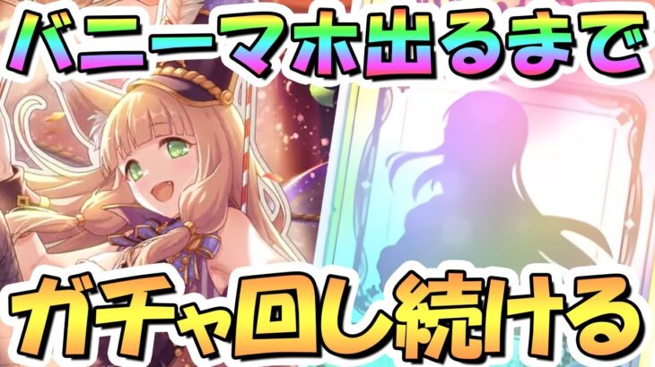 【プリコネR】バニーマホお迎えするまでガチャ回し続ける！【ドリームパーク】