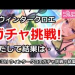 【プリコネ】ウィンタークロエガチャ挑戦！果たして結果は・・・【プリンセスコネクト！】