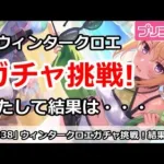 【プリコネ】ウィンタークロエガチャ挑戦！果たして結果は・・・【プリンセスコネクト！】