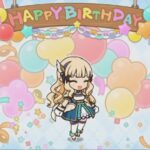 【プリコネR】 サレンの誕生日（2024/10/04）バースデープリンセス思い出プレイバックムービー (CV:堀江由衣)＆全キャライラスト Saren CV:Yui Horie Priconne