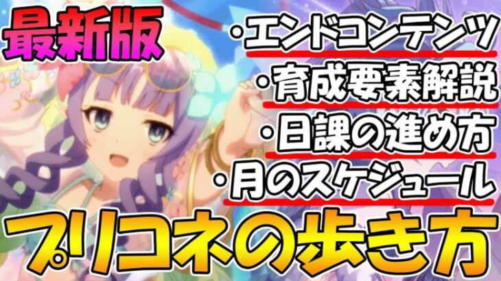 【新規・復帰向け】プリコネ6.5年で来たけど、何したら良いかわからん人へのプリコネの歩き方解説！【プリコネR ）