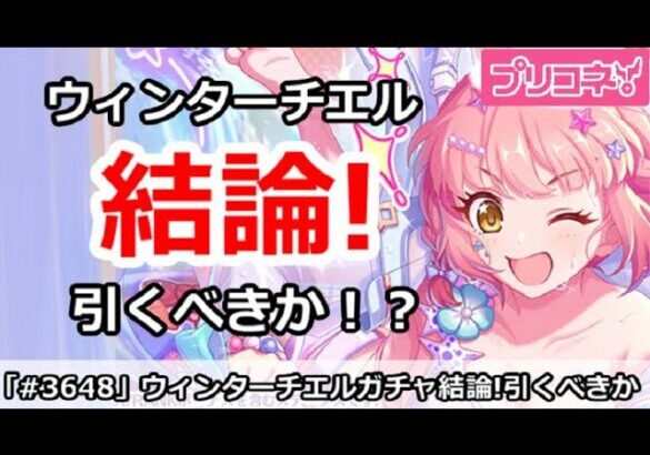 【プリコネ】ウィンターチエルガチャ結論！引くべきか！？【プリンセスコネクト！】