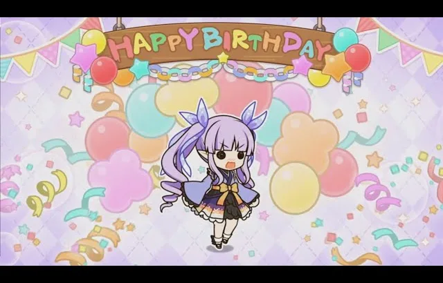 【プリコネR】 キョウカの誕生日（2025/02/02）バースデープリンセス思い出プレイバックムービー （CV:小倉唯）＆全キャライラスト Kyouka CV:Yui Ogura Priconne