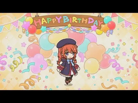 【プリコネR】 ユニの誕生日（2025/02/28）バースデープリンセス思い出プレイバックムービー （CV:小原好美）＆全キャライラスト Yuni CV:Konomi Kohara Priconne