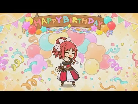 【プリコネR】 アキノの誕生日（2025/03/12） バースデープリンセス思い出プレイバックムービー （CV:松嵜麗）＆全キャライラスト Akino CV:Rei Matsuzaki