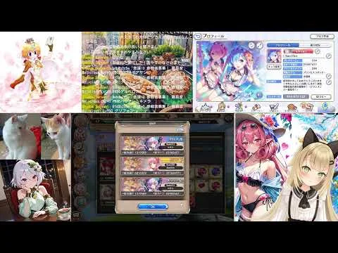 [ゲーム配信]神姫プロジェクト、プリコネ、雀魂（第５７７回）