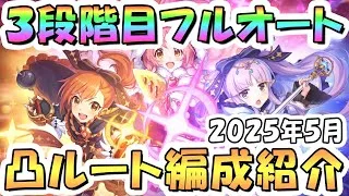 【プリコネR】3段階目フルオート貫通編成と凸ルート色々紹介！2025年5月クラバト【フロストハウンド】【ワイルドグリフォン】【イワノヅチ】【ライトニングホーン】【ツインピッグス】
