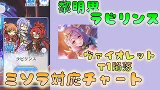 🔴【👑プリコネ】ラビリンス5段階　ミソラ対応周回作成予定【#プリンセスコネクト Re:Dive】