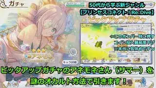 【プリンセスコネクト！Re:Dive】ピックアップガチャのアネモネさん（サマー）を、謎のオカルト方法で引きます！【ソシャゲ枠】