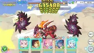 【プリコネR】バーンサウルス 水チエル編成 32000
