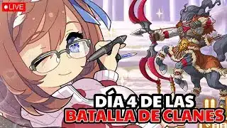 🔴 Día 4 de las Batalla de Clanes y platicando con los seguidores | Princess Connect! Re:Dive