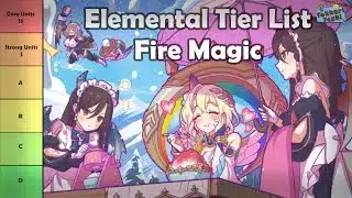 [Princess Connect Re:Dive] Ranking the Fire Magic Units! Elemental Tier List Guide
