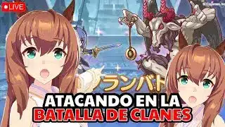 🔴 Una Feliz Navidad ATACANDO EN LA BATALLA DE CLANES | Princess Connect! Re:Dive
