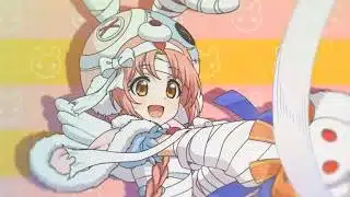 【プリコネR ユニオンバースト095】ミミ（ハロウィン） ぐるぐるうさぎさんスタンプ