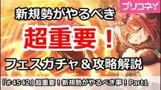 【プリコネ】超重要！8周年新規勢がやるべき事Part1 フェスガチャ＆攻略解説【プリンセスコネクト！】
