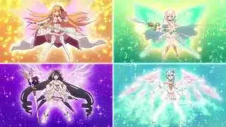 576p Princess Connect ReDive All Transformations プリンセスコネクト！Re:Dive 変身シーン