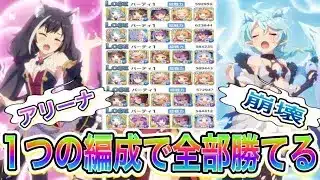 【プリコネR】あのキャラ育成したら環境破壊の可能性がある攻め編成が出来たかも!!