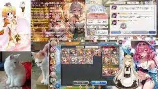 [ゲーム配信]神姫プロジェクト、プリコネ、雀魂、非想天則（練習）（第７８６回）