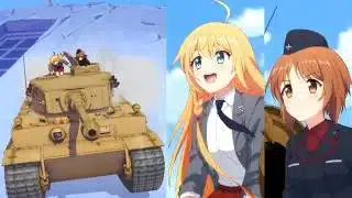 プリコネR「Enter Enter MISSION!」王都ランドソルの砲撃（アニメーションとエンディングテーマ曲）歌：西住みほ（CV渕上舞）　西住まほ（CV田中理恵）　逸見エリカ（CV生天目仁美）