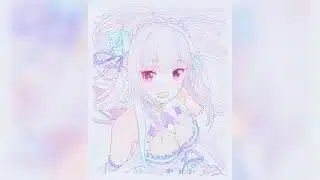 愛蜜莉雅（Emilia)臨摹