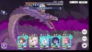 プリコネR 追憶戦・覇 ミロク10層 闇物理 セミオ 目押し0