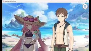 プリンセスコネクトRe:Dive 水着ネネカ 第1話、変貌大妃のバカンス