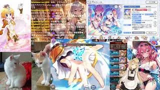 [ゲーム配信]神姫プロジェクト、プリコネ、雀魂（第８２８回）