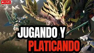 🔴 Jugando Monster Hunter Rise y Platicando con los seguidores | Nintendo Switch