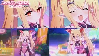 【プリコネR】アニメーション　騎士くんとナイトプールで撮影！ヴァンピーちゃんが可愛すぎる！！ #ヴァンピー　4K 120FPS
